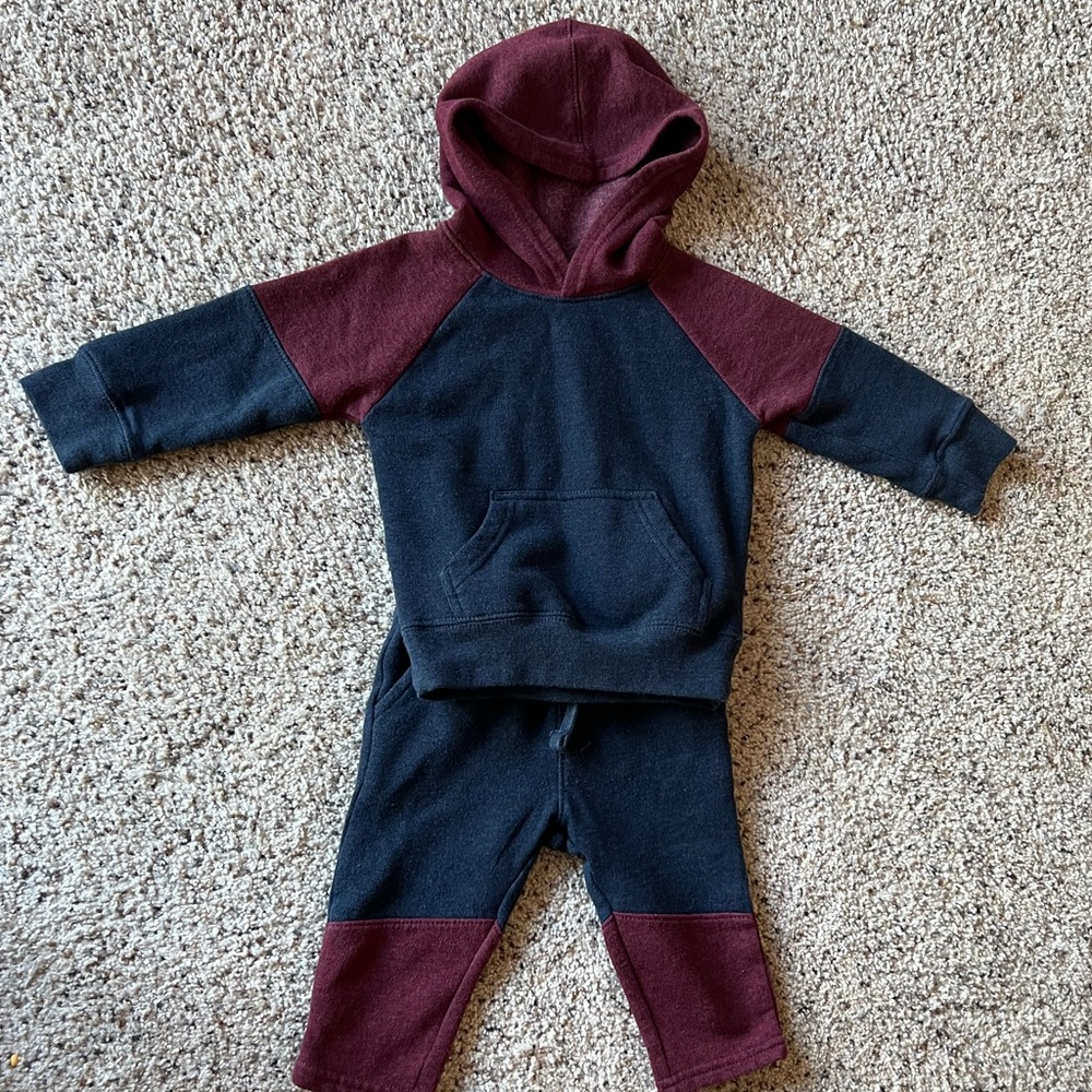 Cat and jack sweatshirt and pants set